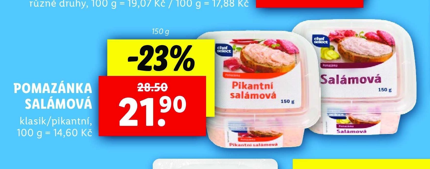 Chef Select Pomazánka salámová