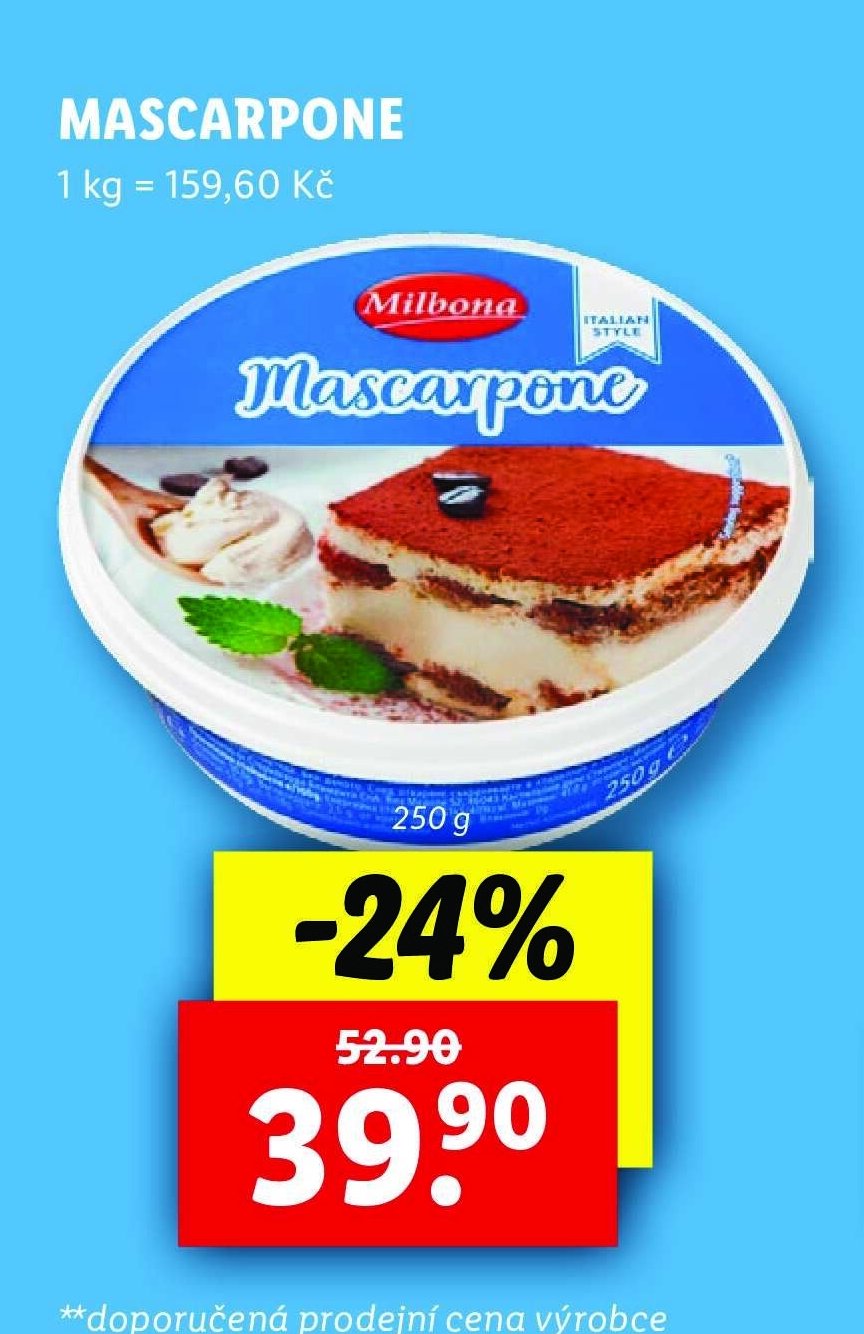 Milbona Mascarpone