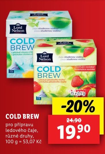 Lord Nelson Cold Brew