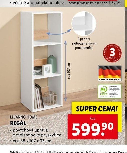 LIVARNO HOME REGÁL