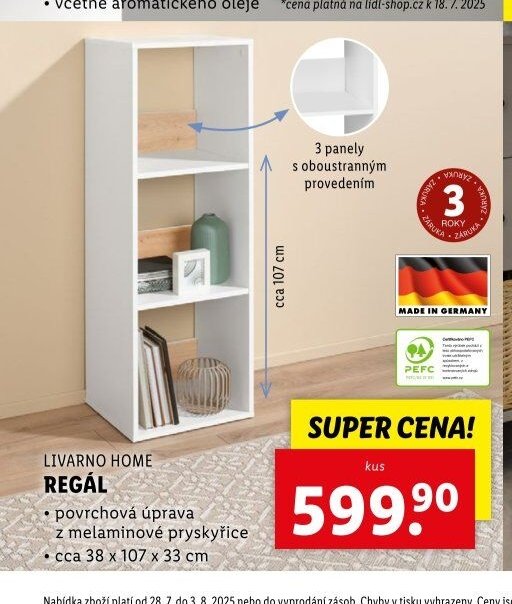 LIVARNO HOME REGÁL