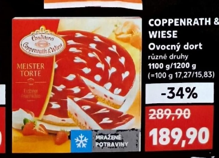 COPPENRATH & WIESE Ovocný dort
