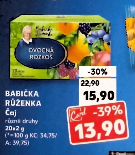 BABIČKA RŮŽENKA Čaj