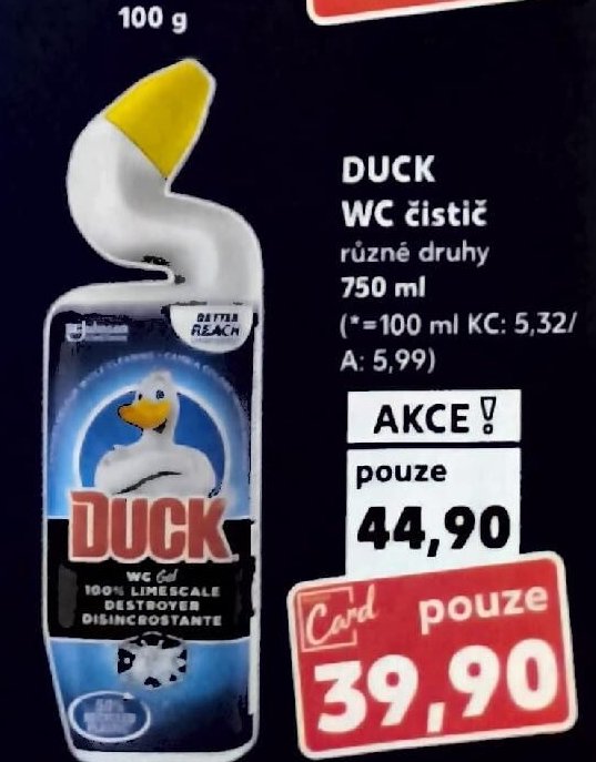 Duck WC čistič