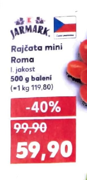 Rajčata mini Roma