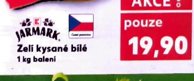 Zelí kysané bílé