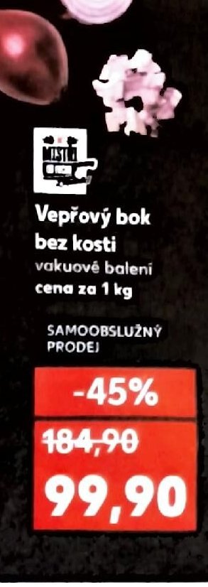 Vepřový bok bez kosti