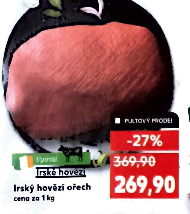 Irský hovězí ořech