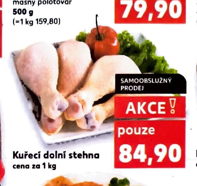 Kuřecí dolní stehna
