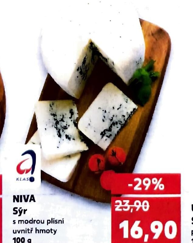 NIVA Sýr s modrou plísní