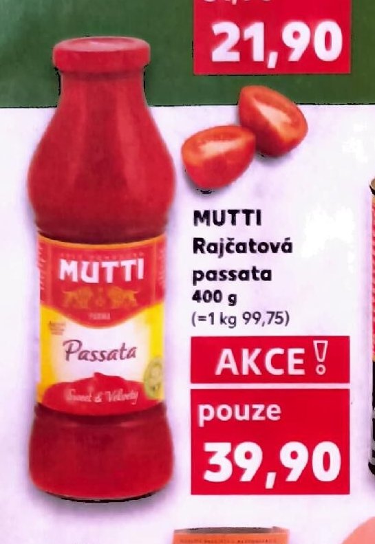 Mutti Rajčatová passata 400 g