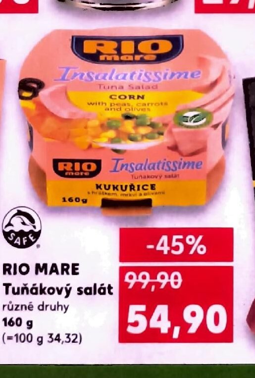 Rio Mare Tuňákový salát 160 g