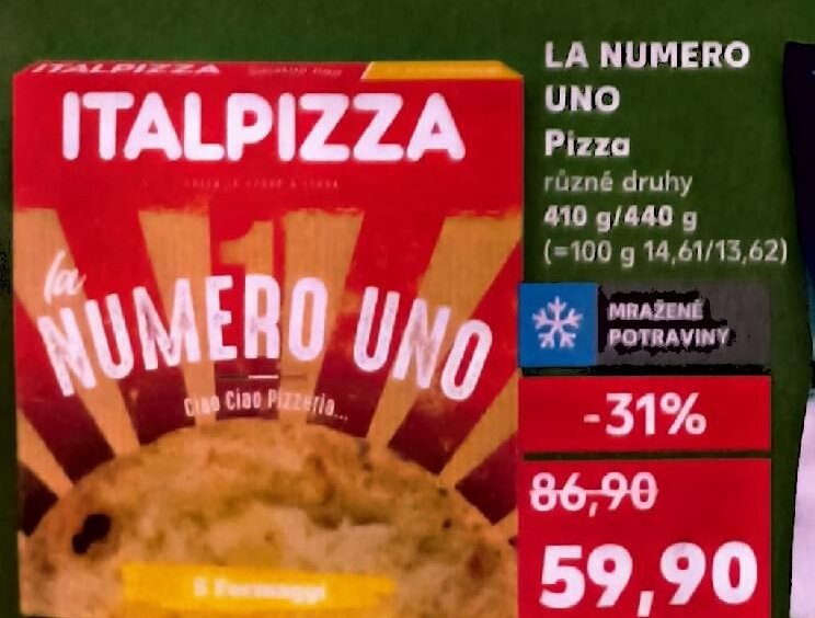 Italpizza La Numero Uno 410 g / 440 g