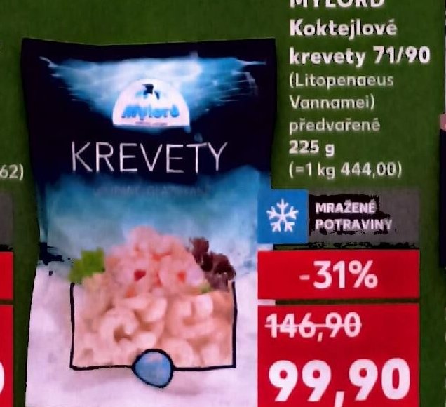 Mylord Koktejlové krevety 225 g