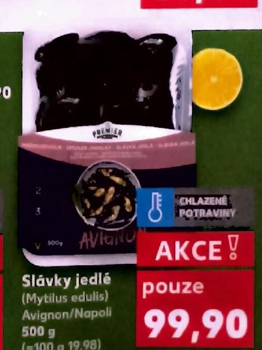 Slávky jedlé 500 g