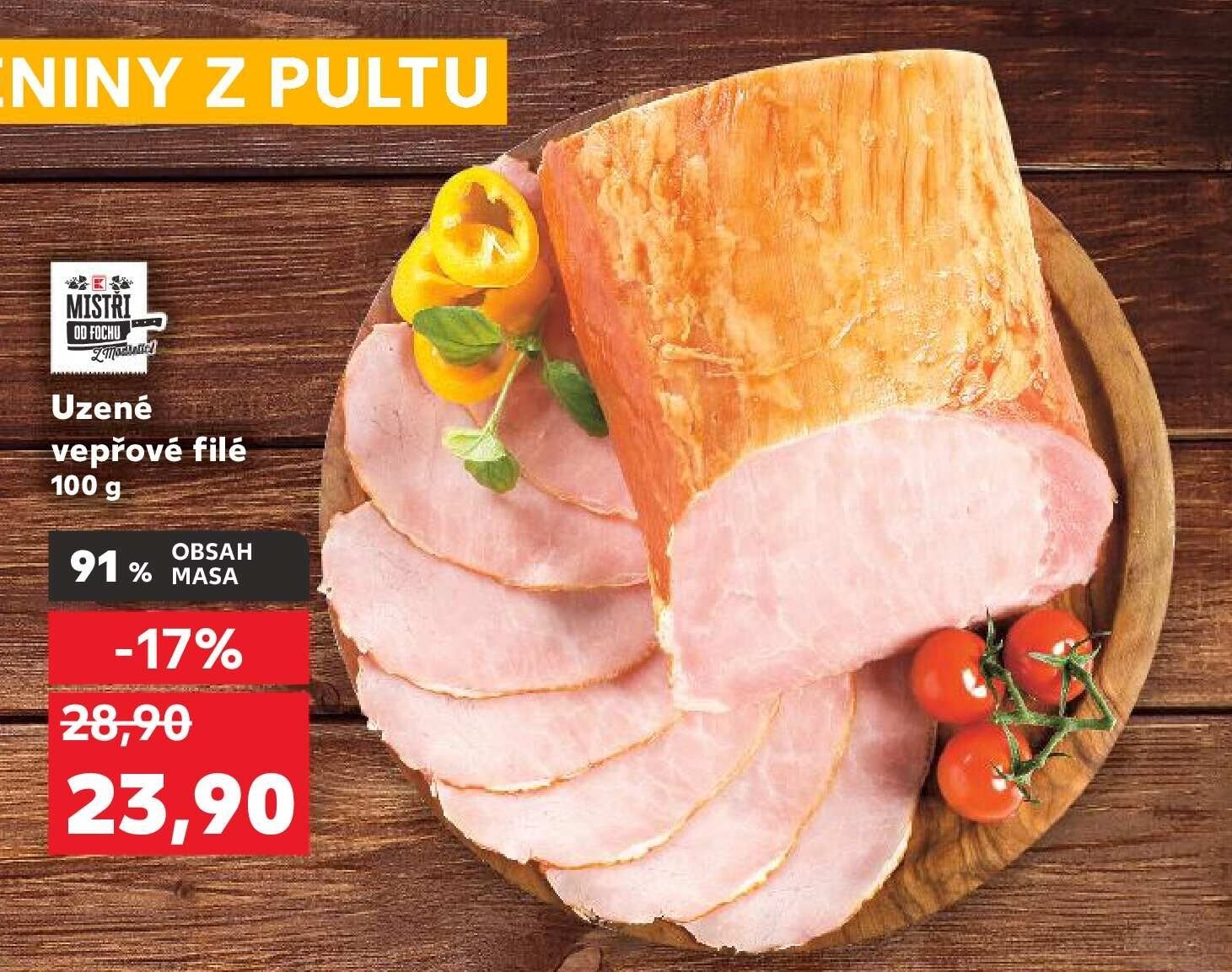 Uzené vepřové filé