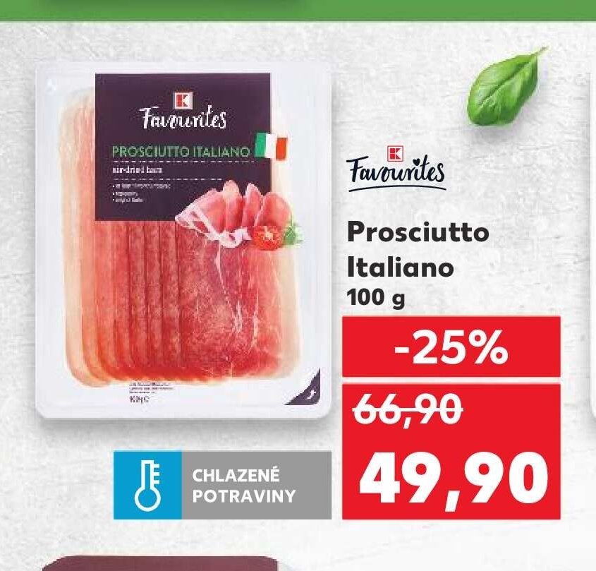 Favourites Prosciutto Italiano 100 g