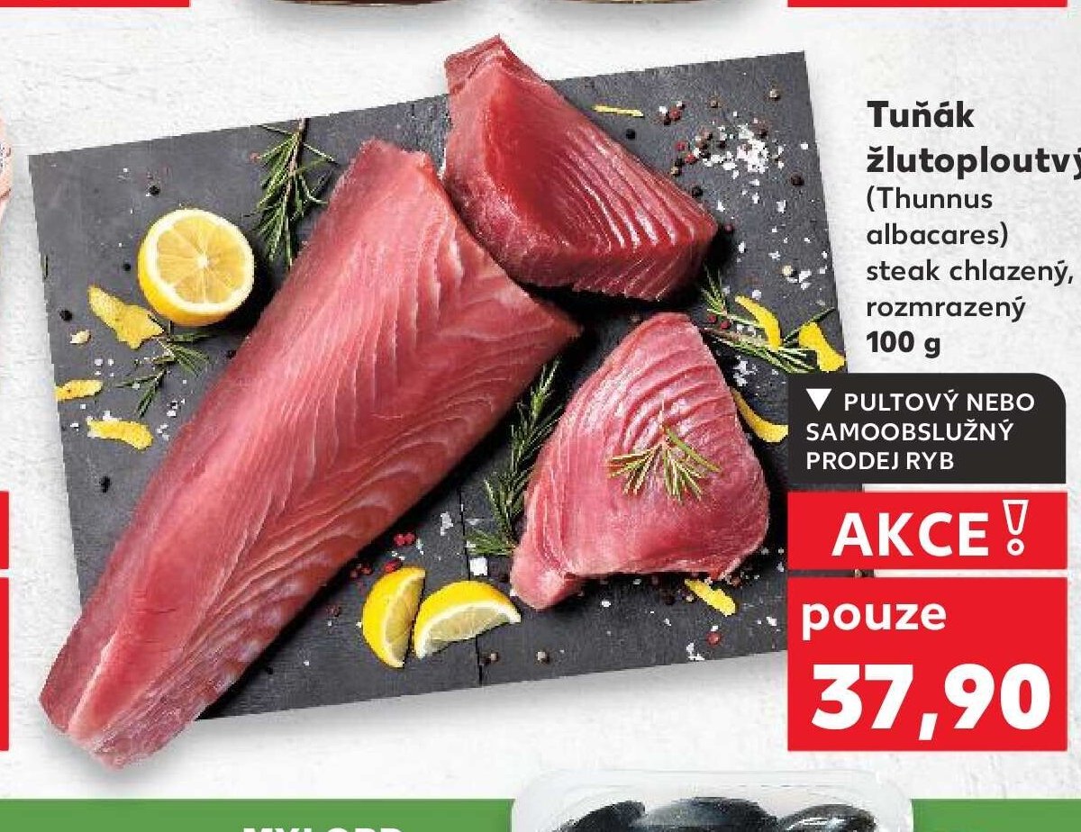 Tuňák žlutoploutvý 100 g