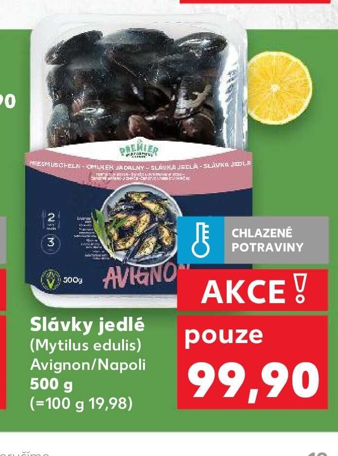Slávky jedlé 500 g