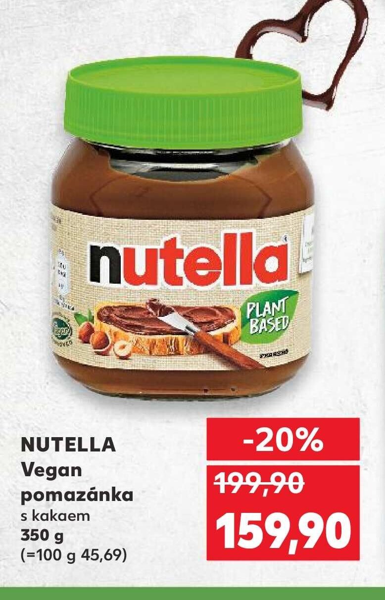 NUTELLA Vegan pomazánka s kakaem 350 g