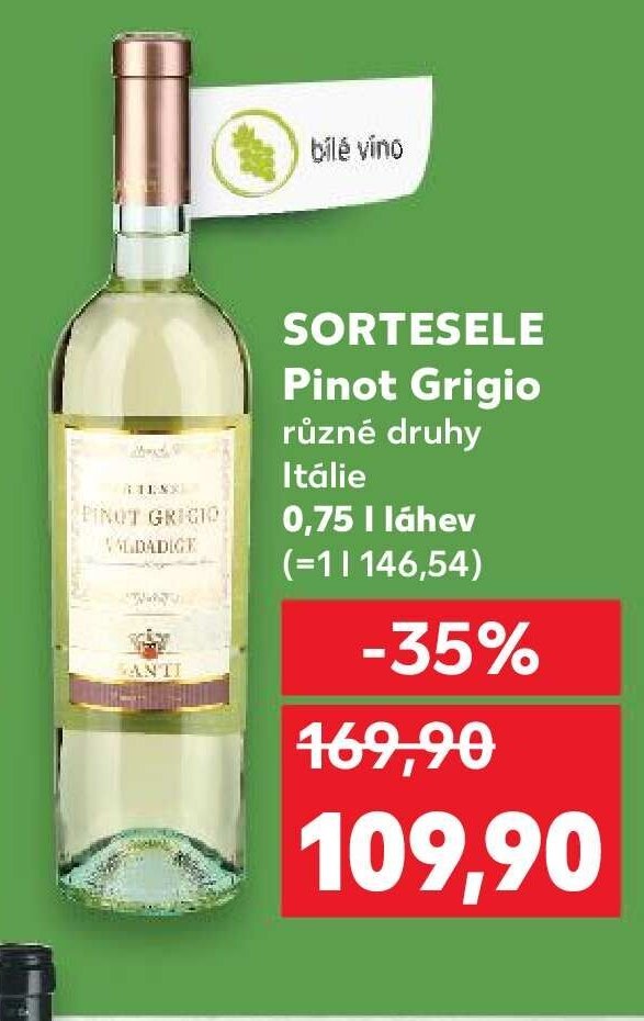 Sortesele Pinot Grigio
