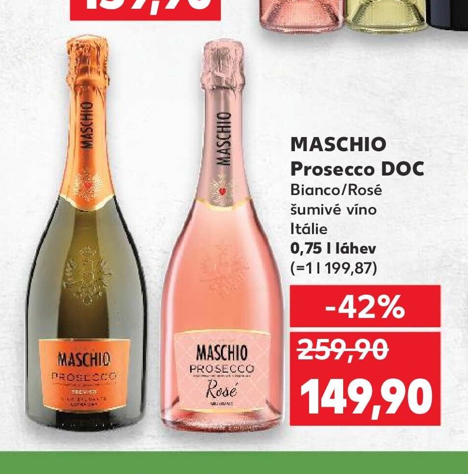 Maschio Prosecco DOC Bianco/Rosé