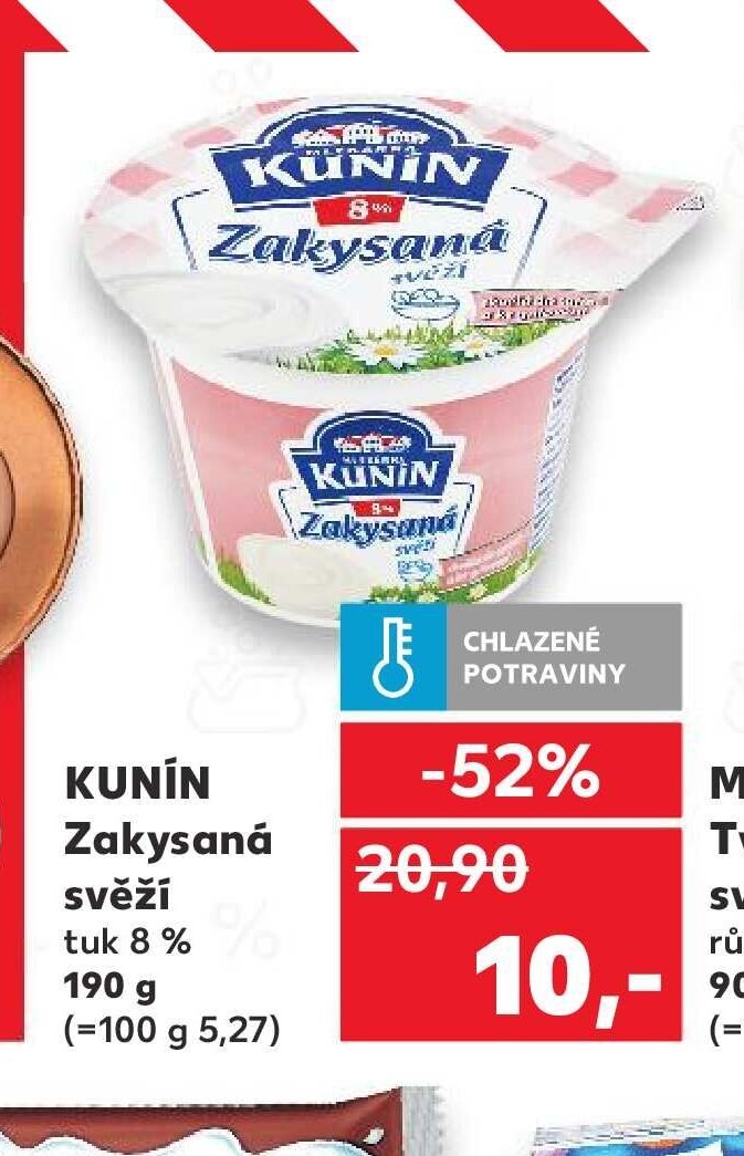 KUNÍN Zakysaná svěží