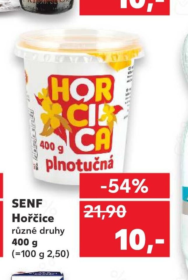 SENF Hořčice různé druhy 400 g