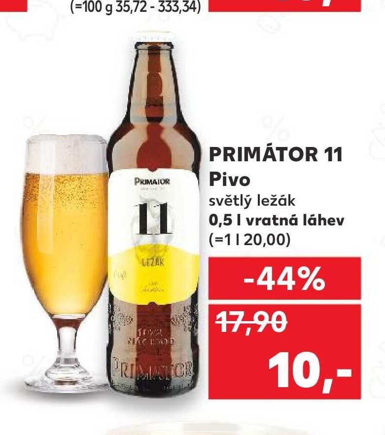 PRIMÁTOR 11 Pivo