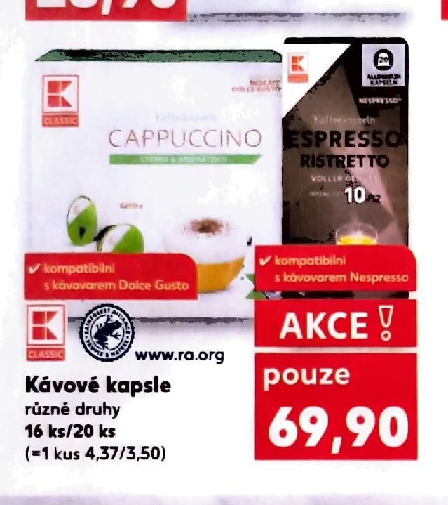Kávové kapsle