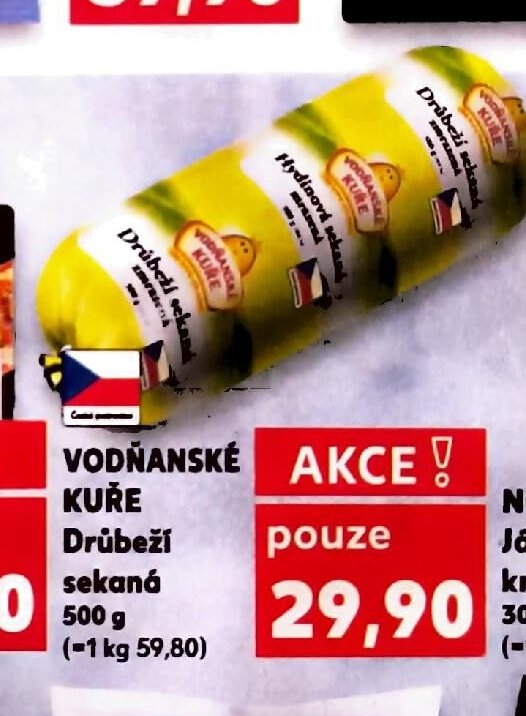 VODŇANSKÉ KUŘE Drůbeží sekaná