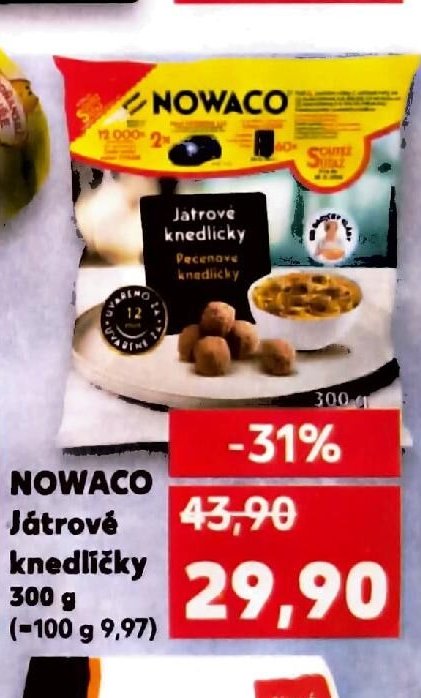NOWACO Játrové knedličky