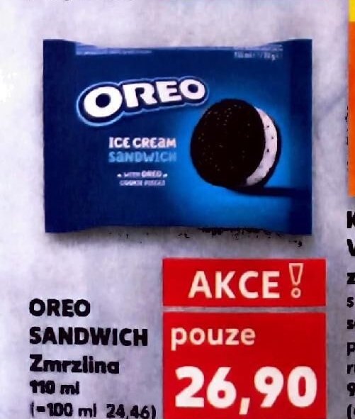 OREO SANDWICH Zmrzlina