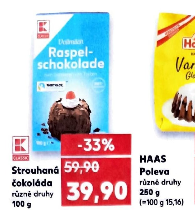 Classic Strouhaná čokoláda