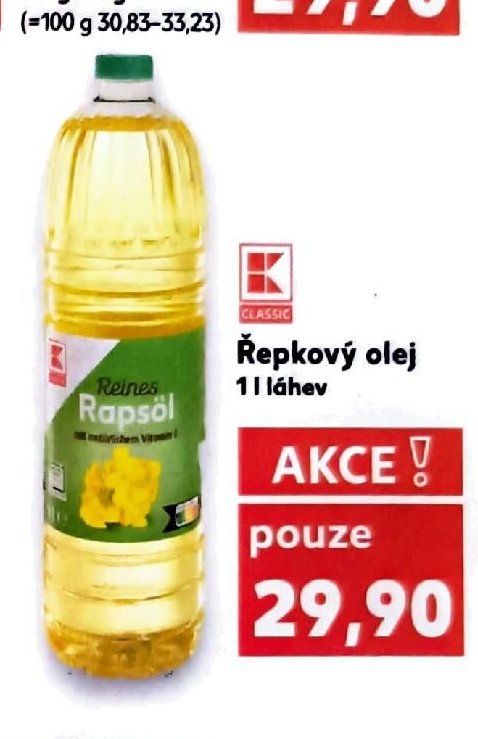 Classic Řepkový olej