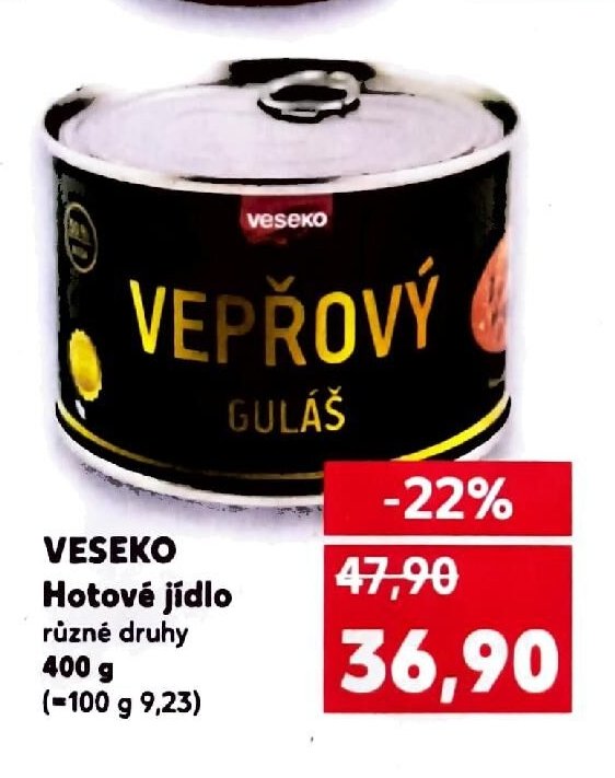 Veseko Vepřový guláš