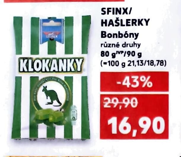 Sfinx/Hašlerky bonbóny
