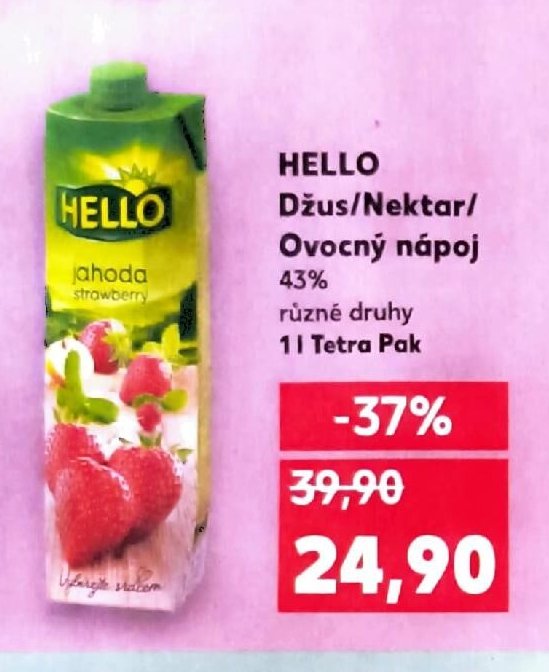 HELLO Džus/Nektar/Ovocný nápoj