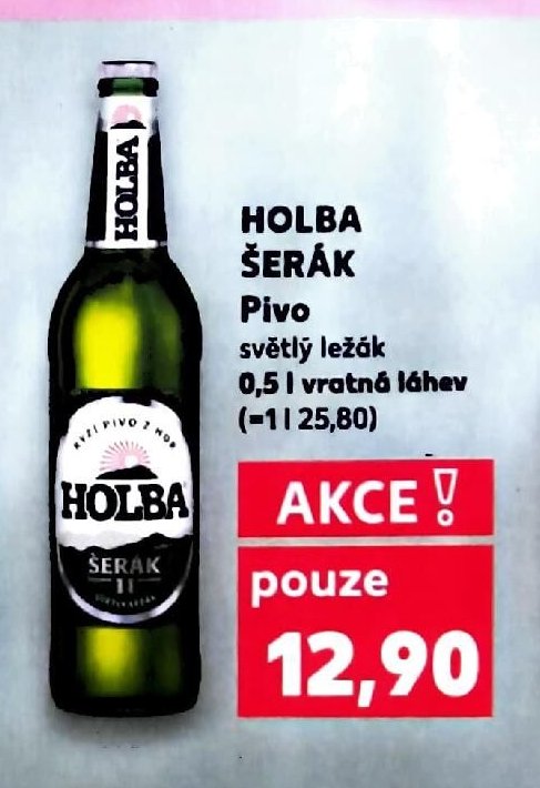 HOLBA ŠERÁK Pivo