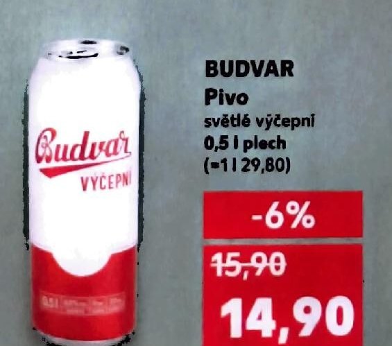 BUDVAR Pivo