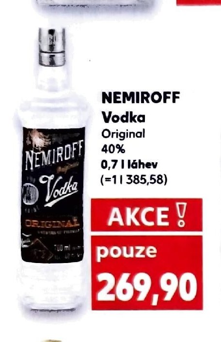 Nemiroff Vodka