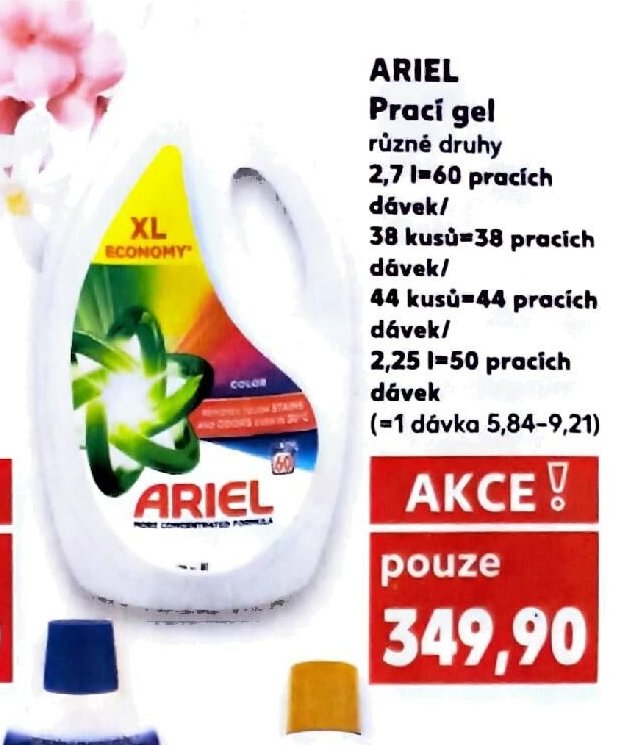 Ariel Prací gel