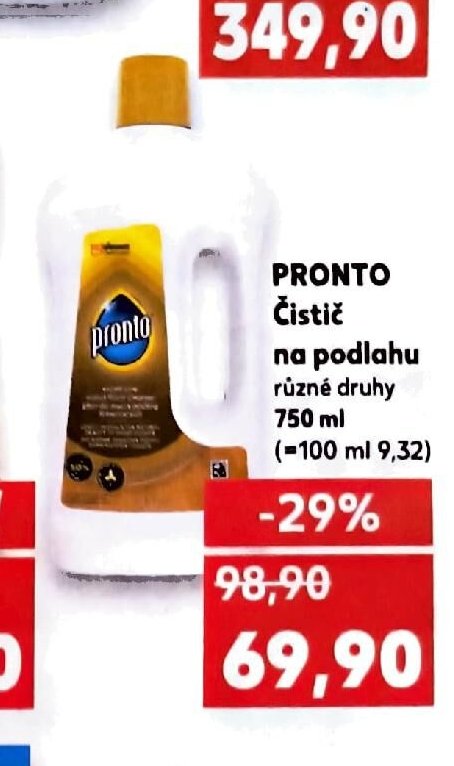 Pronto Čistič na podlahu