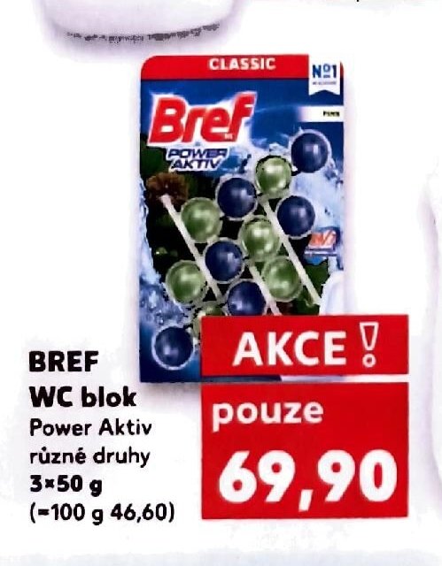 Bref WC blok Power Aktiv
