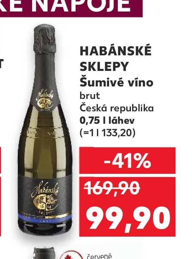 HABÁNSKÉ SKLEPY Šumivé víno