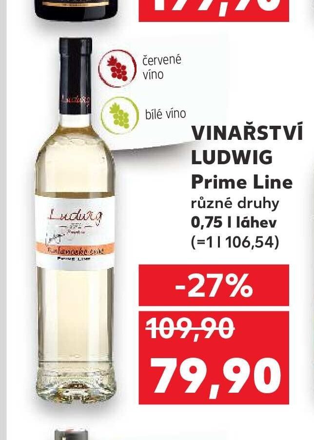 VINAŘSTVÍ LUDWIG Prime Line