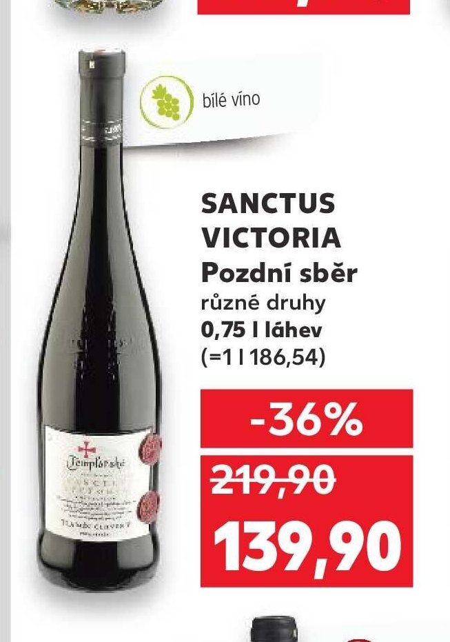 SANCTUS VICTORIA Pozdní sběr