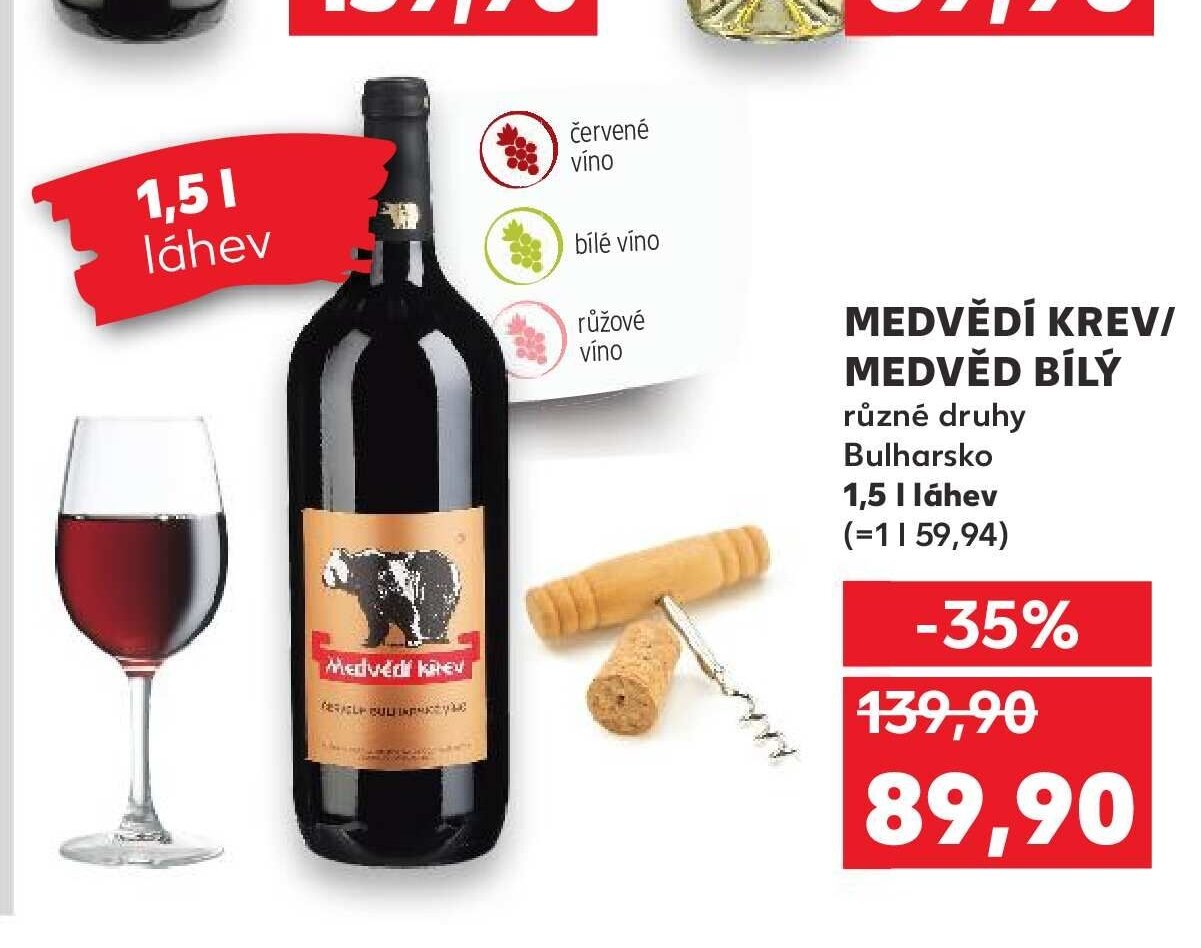 MEDVĚDÍ KREV / MEDVĚD BÍLÝ