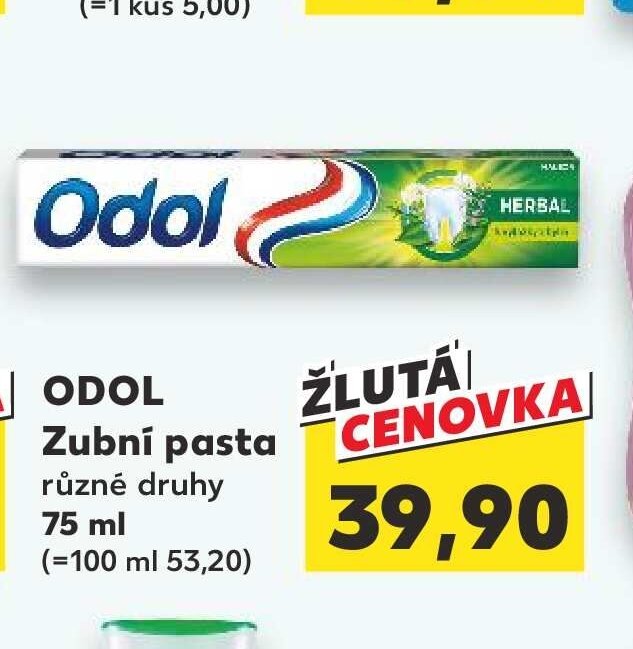 ODOL Zubní pasta různé druhy 75 ml