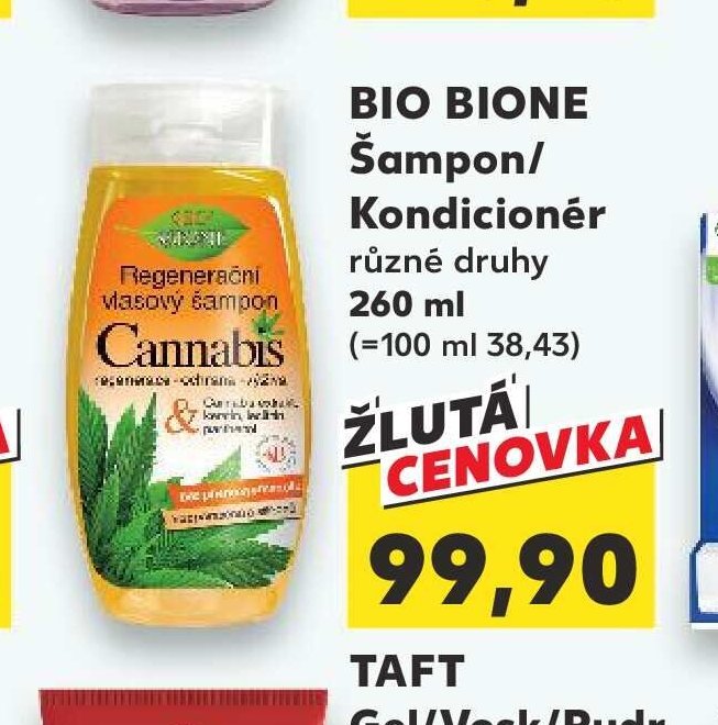 BIO BIONE Šampon/Kondicionér různé druhy 260 ml